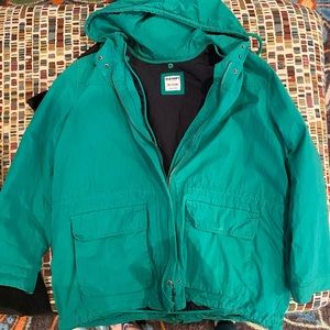 Utility Jacket with removable liner Green XXL